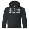 18500B Youth Heavy Blend Hooded Sweatshirt Thumbnail